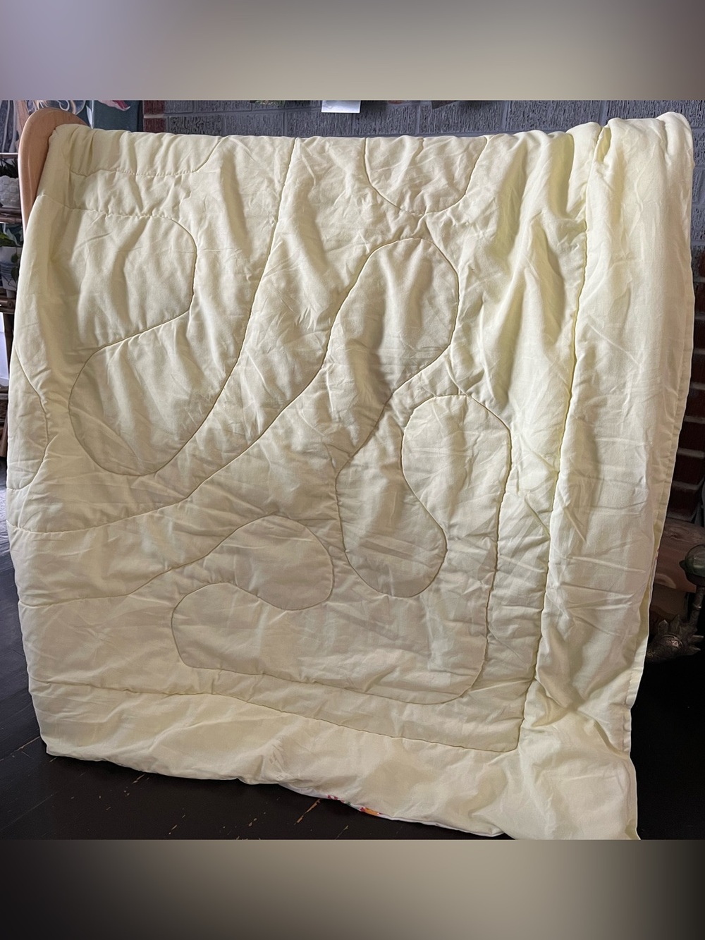 Vintage Picasso Bouquet of Peace Hands Flowers Blanket Quilt Bedding bedspread - Picture 12 of 14